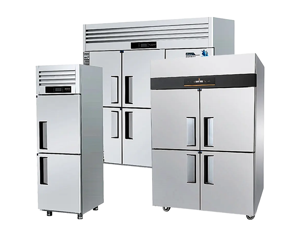 Commercial Direct-Cool Upright Reach-in Freezers