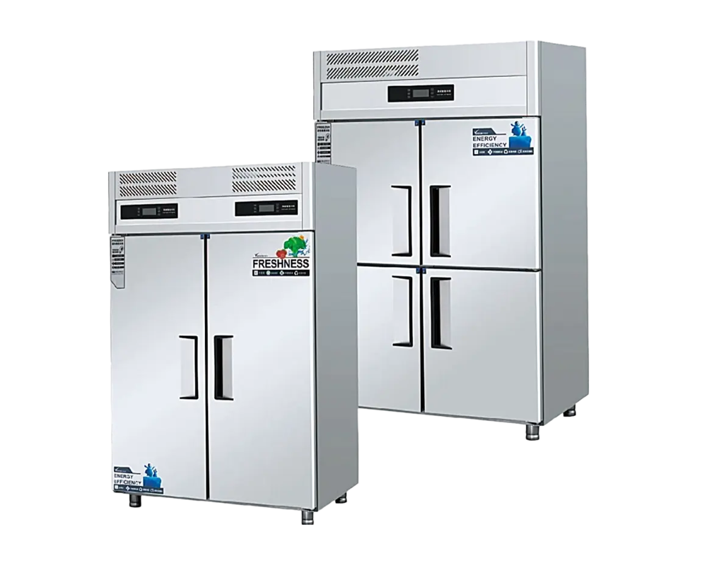 Commercial Stainless Steel Air Cooled Reach-in Vertical Freezers
